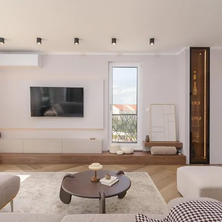 Mare Vista Rooftop Penthouse Sea View & Private Jacuzzi Apartment Trogir